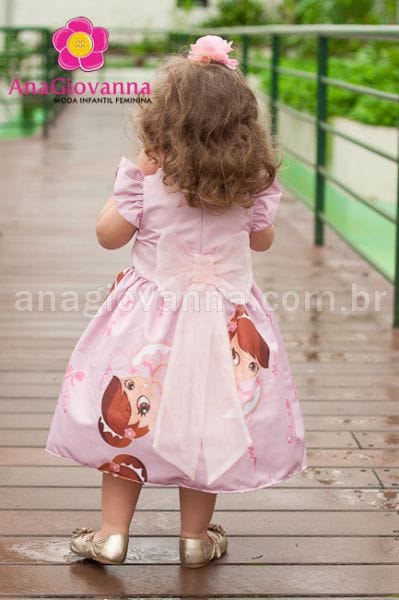 Vestido Infantil para Festa Bailarina