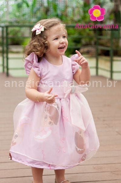 Vestido Infantil para Festa da Bailarina