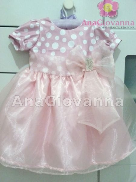 Vestido Infantil Gatinha Marie Luxo