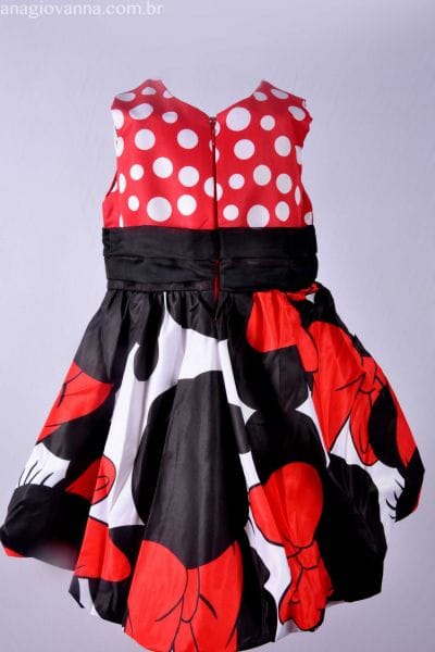 Vestido de Aniversrio da Minnie