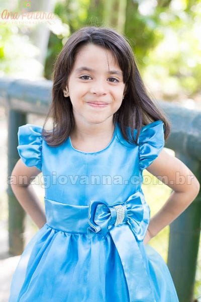 Vestido Infantil Frozen