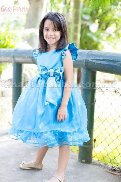 Vestido Infantil Frozen