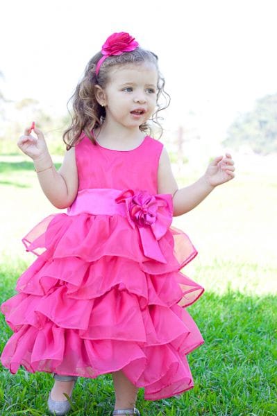 Vestido para aniversrio infantil