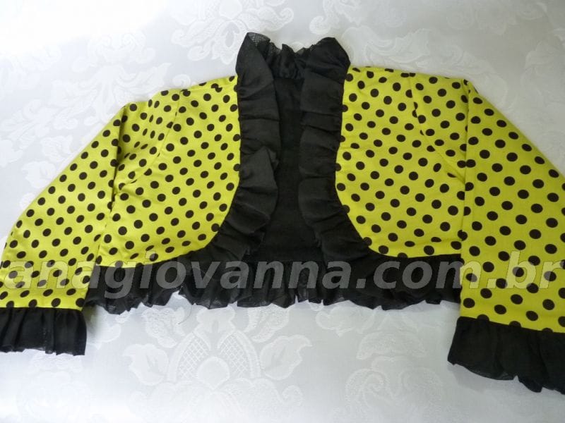 Bolero Infantil Abelhinha