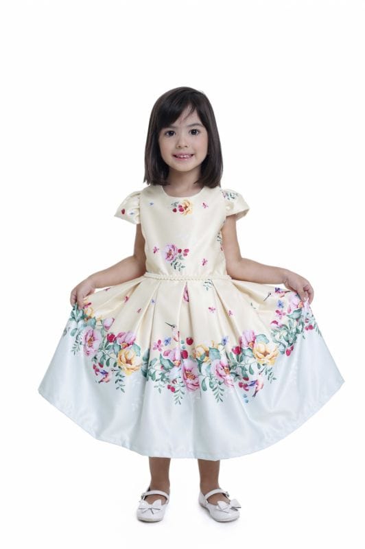 Vestidos Tal Me Tal Filha Jardim Encantado Floral