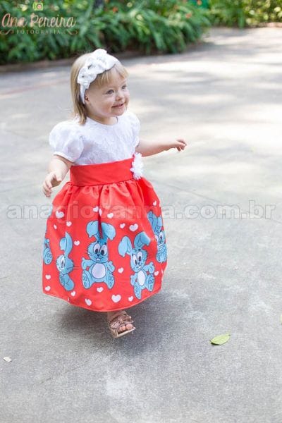 Vestido para Festa Infantil Mnica