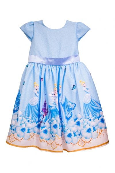 Vestido infantil Cinderela para festa