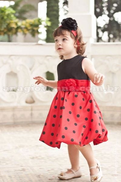 Vestido Minnie Vermelho