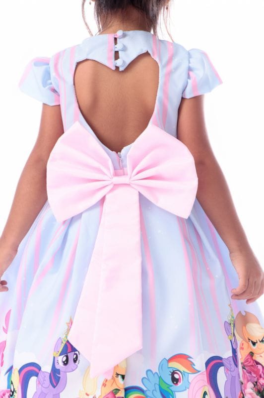 Vestido My Little Pony Festa Infantil