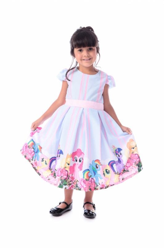 Vestido My Little Pony Festa Infantil