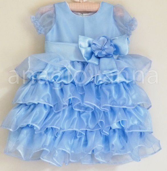 Vestido Infantil Cinderela