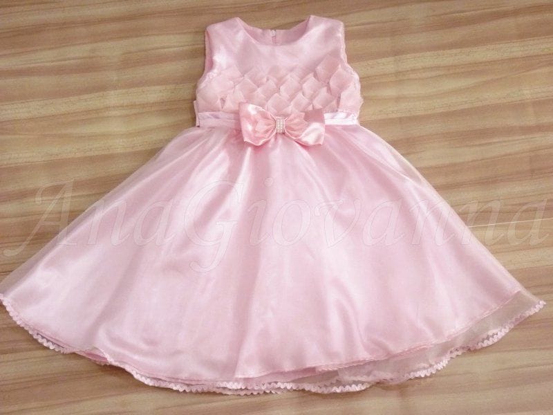 Vestido infantil de festa Princesa para crianas