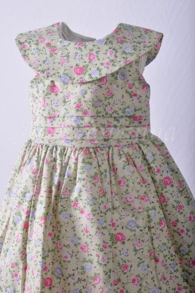 Vestido Floral Verde Infantil