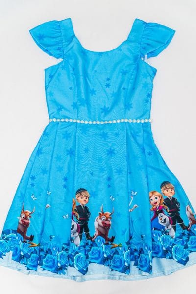 Vestidos Tal Me Tal Filha Frozen