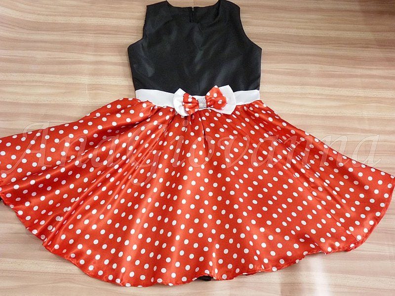 Vestido Adulto da Minnie