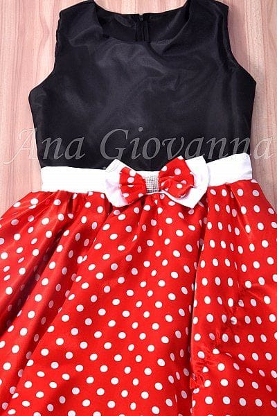 Vestido Adulto da Minnie