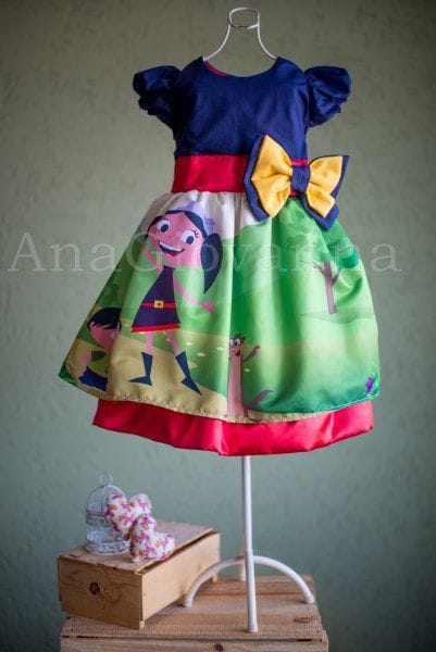 Vestido Infantil Show da Luna