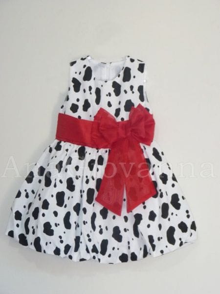 Vestido Infantil Fazendinha com Vermelho