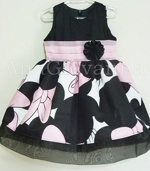 Vestido de festa da Minnie