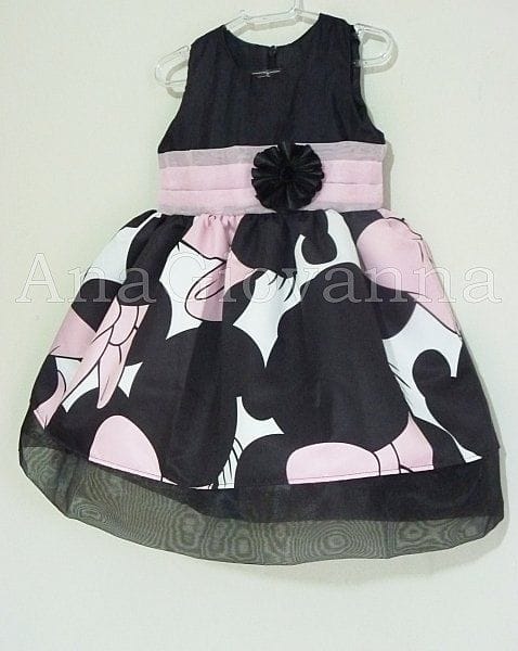 Vestido de festa da Minnie