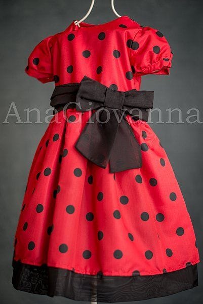 Vestido Infantil Lady Bug