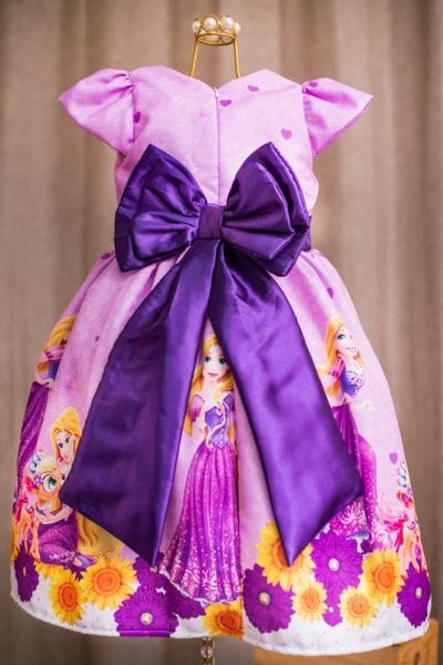 Vestido da Rapunzel