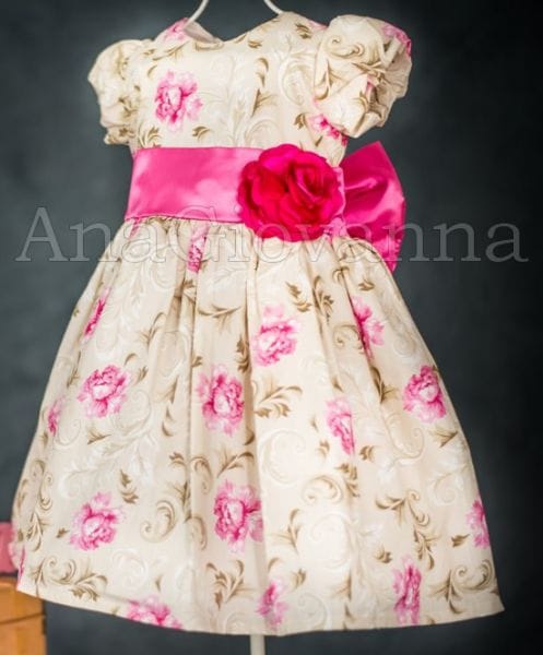 Vestido longo infantil para festa