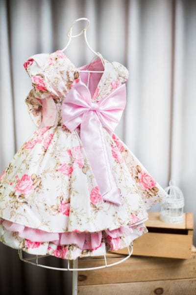 Vestido Infantil Jardim para Festa de Aniversrio