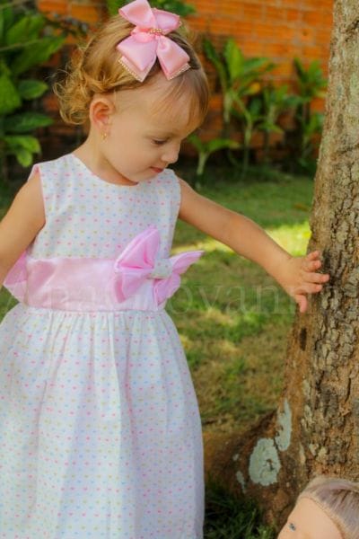 Vestido Infantil de aniversrio