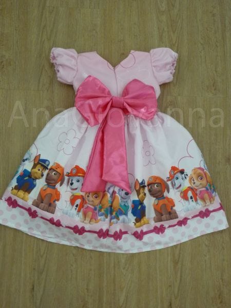 Vestido da Patrulha Canina