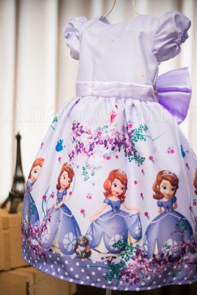 Vestido da Princesa Sofia