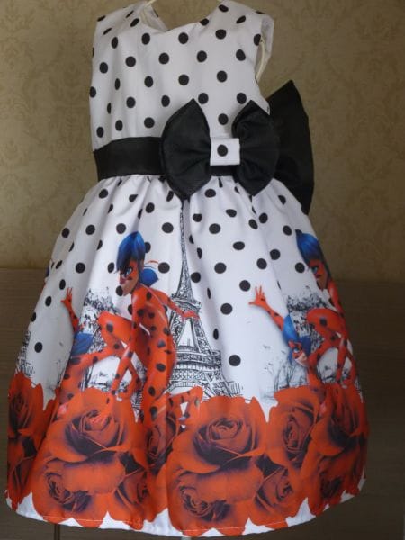 Vestido Infantil da Lady Bug