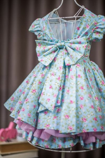 Vestido para Festa Infantil Florido