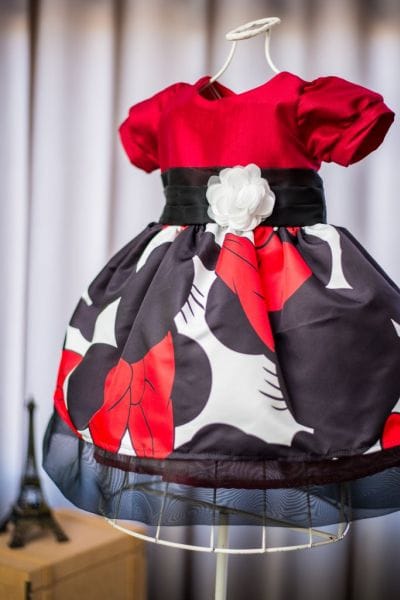 Vestido da Minnie para aniversrio