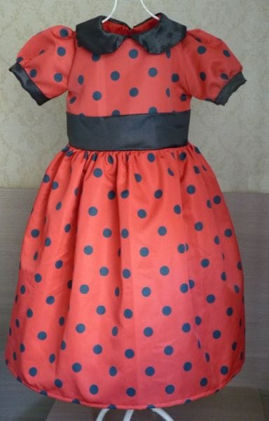 Vestido da LadyBug Miraculous