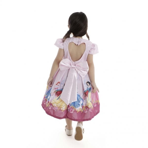 Vestido Infantil das Princesas