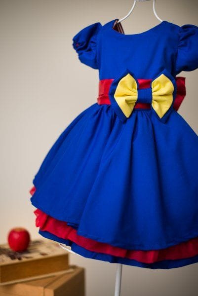 Vestido Infantil Tema Show da Luna