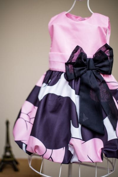 Vestido Minnie Rosa