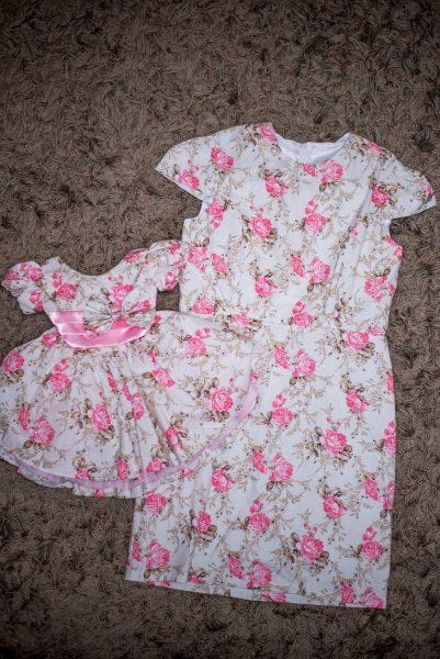 Vestidos Me e Filha para Festa Jardim