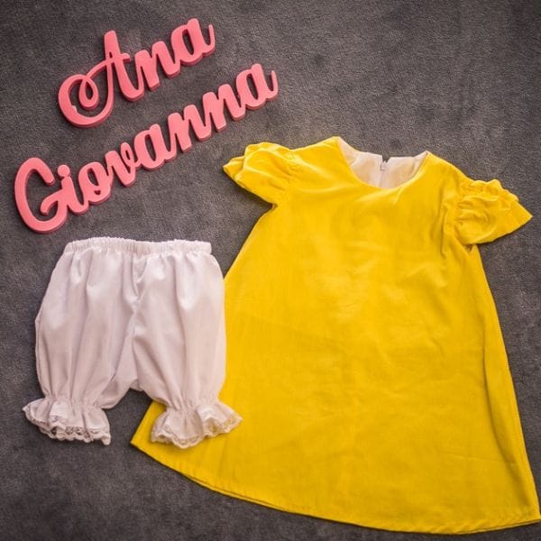 Roupa da Magali para aniversrio infantil