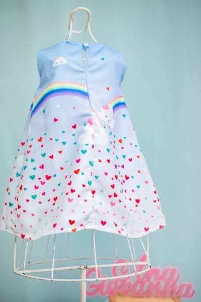 Vestido Chuva de Amor Infantil