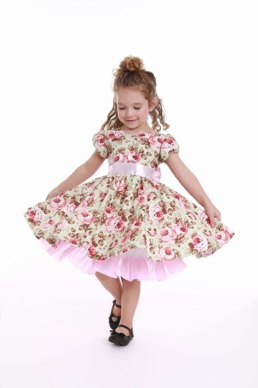 Vestido Jardim Encantado Infantil