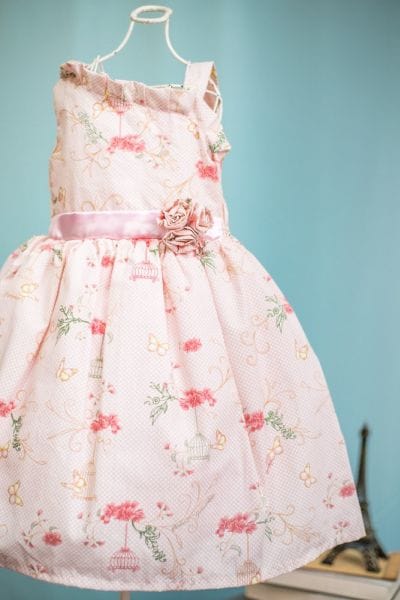 Vestido Borboletas Infantil