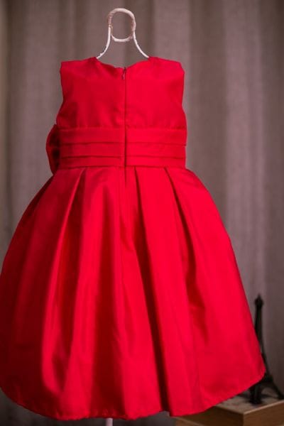 Vestido Vermelho Infantil Para Festa