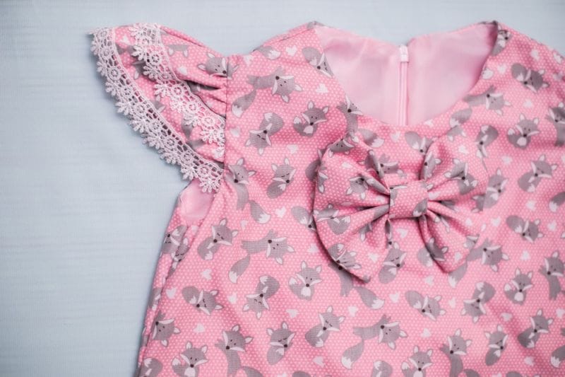 Vestido Raposa Infantil