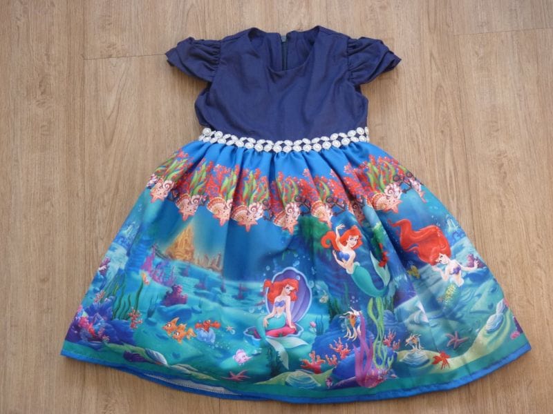 Vestidos Me e Filha da Ariel