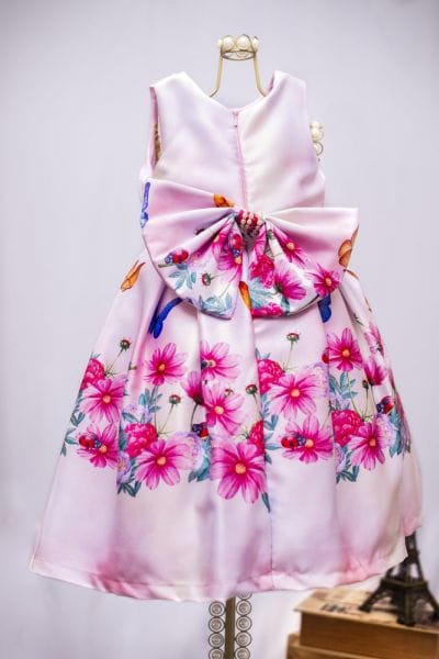 Vestido Infantil Para Festa Jardim Encantado