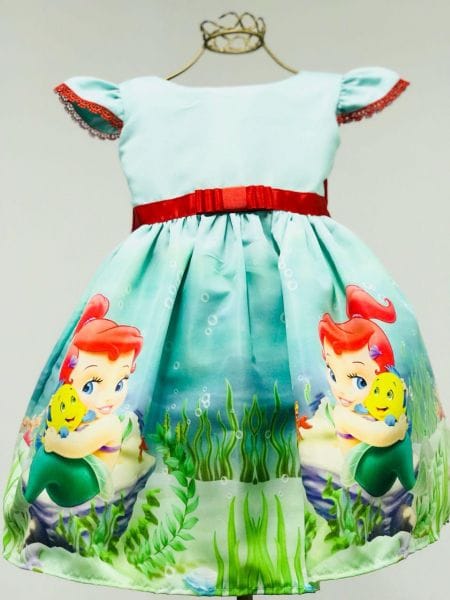 Vestido da Ariel Baby