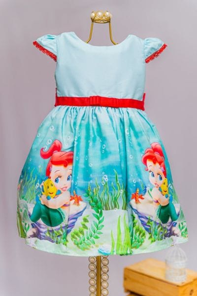 Vestido da Ariel Baby