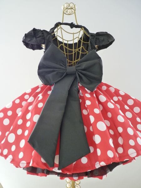 Vestido da minnie Para Festa Infantil